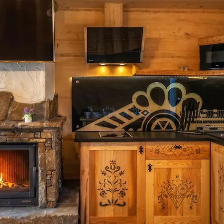 Chalet Domki Ze Hej Z Sauna Lub Kominkiem *