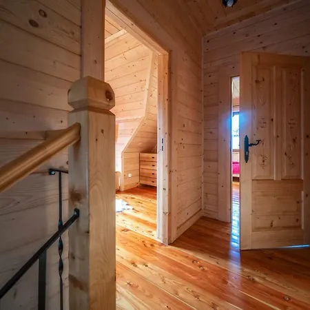 شاليه Ze Hej Z Sauna Lub Kominkiem زاكوباني