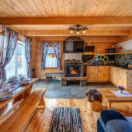 Chalet Domki Ze Hej Z Sauna Lub Kominkiem *