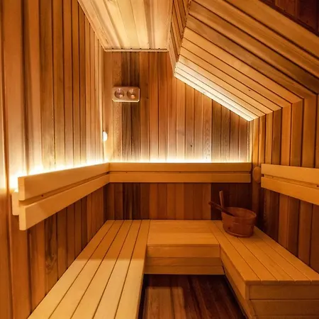 Chalet Domki Ze Hej Z Sauna Lub Kominkiem