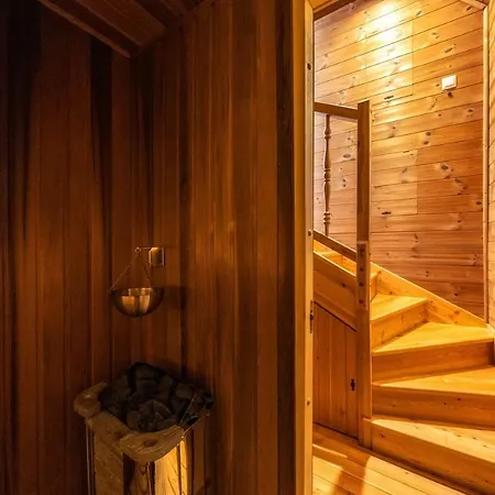 Domki Ze Hej Z Sauna Lub Kominkiem *