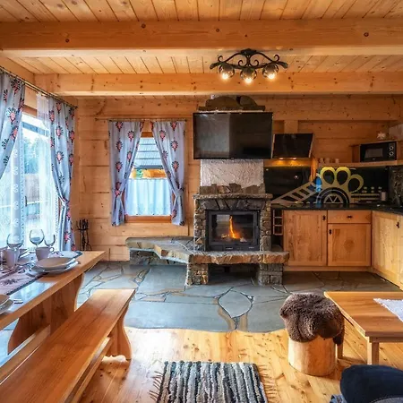 Chalet Domki Ze Hej Z Sauna Lub Kominkiem *