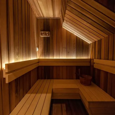 Ze Hej Z Sauna Lub Kominkiem