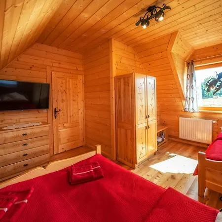 شاليه Ze Hej Z Sauna Lub Kominkiem زاكوباني