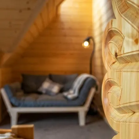 Chalet Domki Ze Hej Z Sauna Lub Kominkiem *