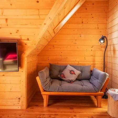 Domki Ze Hej Z Sauna Lub Kominkiem *